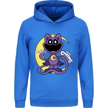 Chlapecký svetr Smiling Critters Dětská mikina s potiskem Smilings Critters CATNAP (mix barev) Barva: modrá, Velikost: 2-3 roky (100)