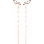 Olivie Stříbrné podélné náušnice ROSE 4140 Ag 925; ≤2 g.