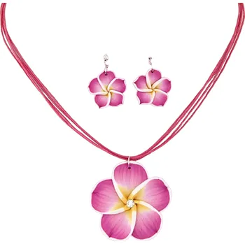 Hodinky Set Bohemian Flower KP29719 růžová