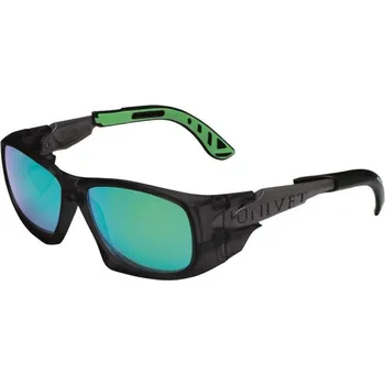 UNIVET Brýle UNIVET 5X9 Sport, zelený zrcadlový zorník E4225 Zelený zorník