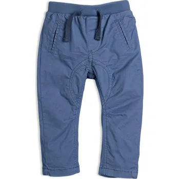 Dětské kalhoty KNOT SO BAD GREAT FINAL modré Velikost: 68