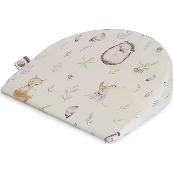 Polštář Bavlna klínový Polštář s motivem ježka do kočárku Korbičky