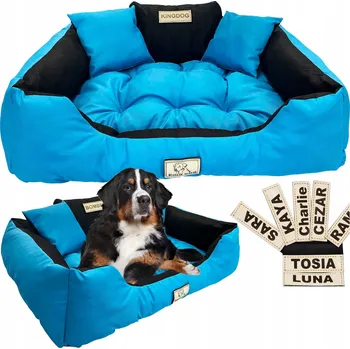 Pelíšek pro psa EDANTI pelíšek pro psa modrý 80 cm x 100 cm