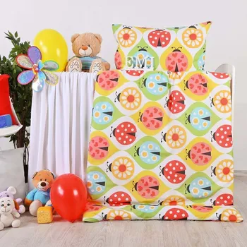 Povlečení Povlečení dětské bavlněné Berušky EMI: Standardní set jednolůžko obsahuje 1x 200x140 + 1x 90x70