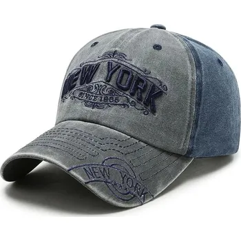 Kšiltovka Retro pánská baseballová kšiltovka | trendy čepice - šedá