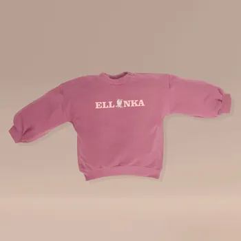 Mikina s potiskem OBRÁZKU a JMÉNA, pro dítě Velikost: 80 (9-12 měsíců), Barva oblečení: Růžová, Barva potisku: Bílá