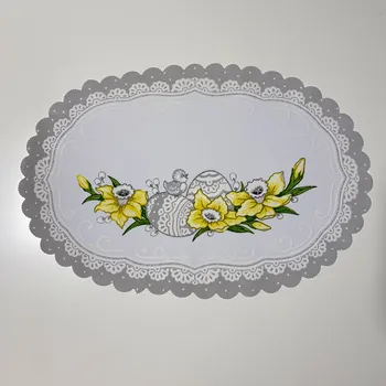 prostírání Velikonoční prostírání 32x48 cm KRASLICE ŠEDÉ