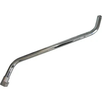 Průmyslový vysavač Kovová trubka dvakrát zahnutá se spojkou d50