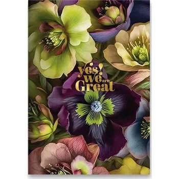 Náčrtník Shkolyaryk Muse Sketch & Note Bloom Dark - A5, čistý, 64 listů