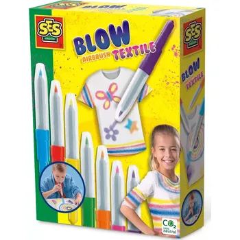 SES creative Blow Airbrush Textile 7 barev