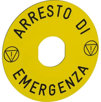 Schneider Electric ZBY8630 KRUHOVÝ ŠTÍTEK S POPISEM