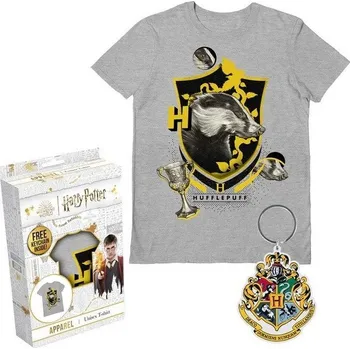 Pánské tričko Triko v boxu Harry Potter Hufflepuff - velikost XL