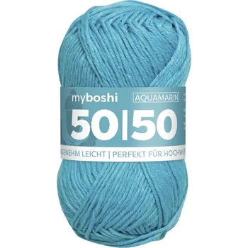 Výtvarná sada Příze MyBoshi Aquamarine - modrá světlá, 1ks, W969 - 50/50