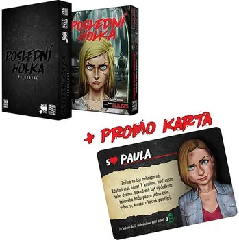 Desková hra Sada Poslední holka: Přehrávač a videokazeta 1+ promokarta