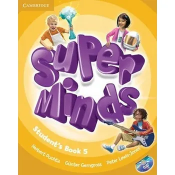 Anglický jazyk Super Minds Level 5 Students Book with DVD-ROM