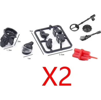 ostatní stavebnice Vojenské stavebnice s mini figurkami a zbraněmi | komponenty styl lego - PD036-PD171 172-2SET