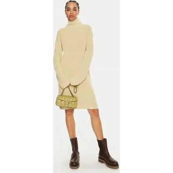 Dámské šaty Calvin Klein Jeans Úpletové šaty J20J224662 Zelená Relaxed Fit XS