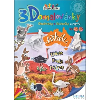 omalovánky 3D omalovánky Austrálie