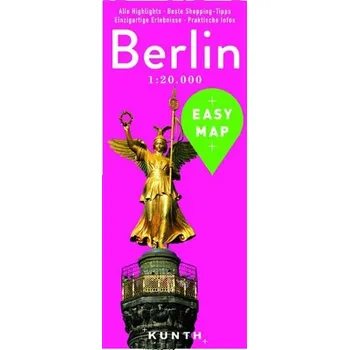 Cestování Berlín - Easy Map 1:20 000