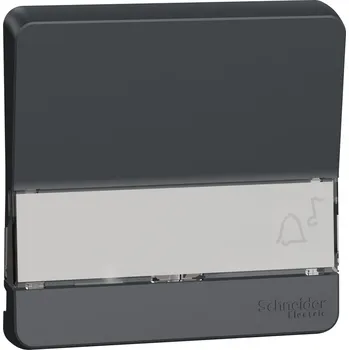 vypínač Schneider Electric MUR34203 Mureva Styl - Klapka popisové pole osvětlená, Antracit