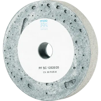 Brusný kotouč Pferd 41110408 | Brusný kotouč 125 x 20 x 20 mm, Z80, POLIFLEX PUR