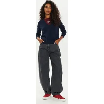 Pánský svetr Tommy Jeans Svetr Tjw Essential DW0DW18670 Tmavomodrá Regular Fit S