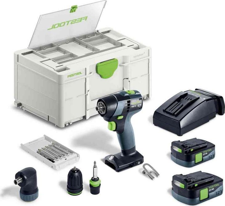 Festool | Akumulátorový vrtací šroubovák TXS 12V 2,5-Set