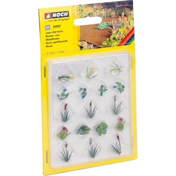 Modelová železnice NOCH Vodní rostliny - 17ks balení