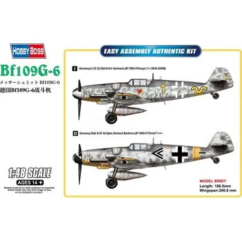 Plastikový model Messerschmitt Bf 109 G-6 - Hobby Boss 81751