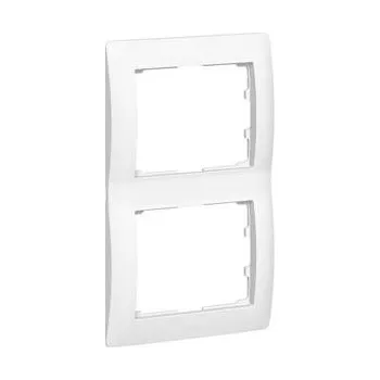 Elektrická zásuvka Legrand 771006 GALEA LIFE rámeček 2p ver. bílá