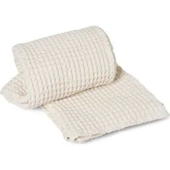 Vaflový ručník Organic "Off-white" ferm LIVING