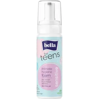 Intimní hygienický prostředek BELLA For Teens Sensitive intimní mycí pěna pro dívky 150 ml