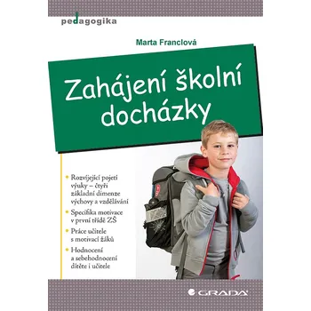 Kniha Zahájení školní docházky