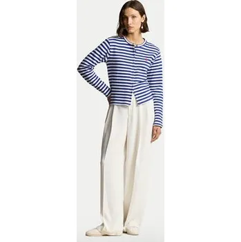 Dámský svetr Polo Ralph Lauren Kardigan 211942806001 Modrá Slim Fit XS