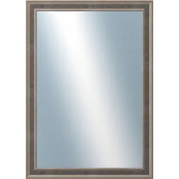 Zrcadlo Zrcadlo DANTIK nástěnné obdélníkové, rám dřevo, 500 x 700 mm