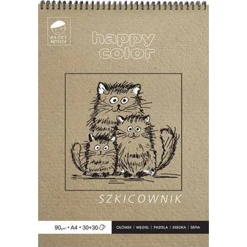 Mladý umělec Spirálový skicák A4