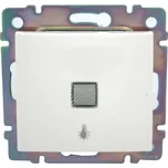 Legrand 774413 VALENA bílá tlačítko podvsětlené