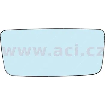 Autodíl sklo hlavního zp. zrcátka s plastovým držákem [425*200 mm], R1200 TRUCK L=P