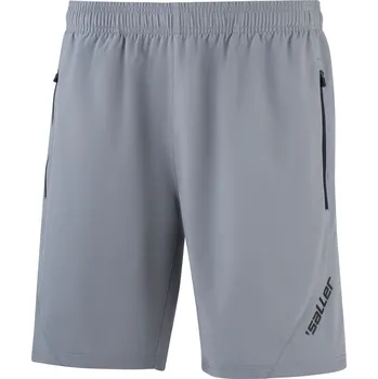 Saller ESSENTIAL 2 Funkční šortky BARVA: 550 šedá, Velikost: XL Lehké sportovní šortky s kapsami a elastickým pasem