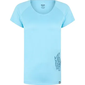 Dámské tričko Millet Trekker Short-Sleeve Performance T-Shirt Blue 10 (S)