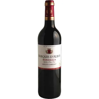 Víno Bordeaux Marquis D´alban 0,75l