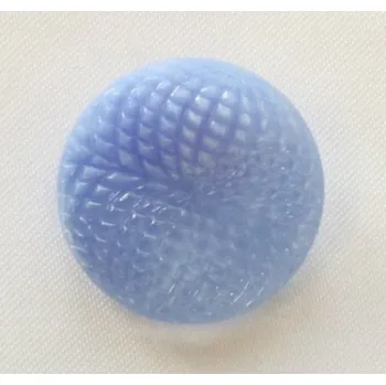 Knoflík Knoflík dámský DILL 19021 PLASTOVÝ MODRÝ - Modrá, 23 mm