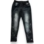 Dívčí zateplené legíny JIAXIN Barva: Šedá, Velikost: 98/104