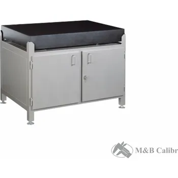 Dílenský stůl Granitová příměrná deska 400x425x60 mm | MarStand 107 G MAHR