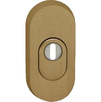 Stavebniny COBRA TOWER PZ ochranné rozetové kování s překrytkou F4 bronzový elox