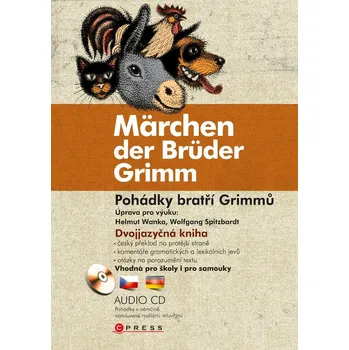 Kniha Pohádky bratří Grimmů - Märchen der Brüder Grimm