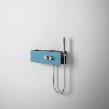 Ronal Bathrooms (Sanswiss) Panel - polička Ronal Azulejo, bílá (sklo)