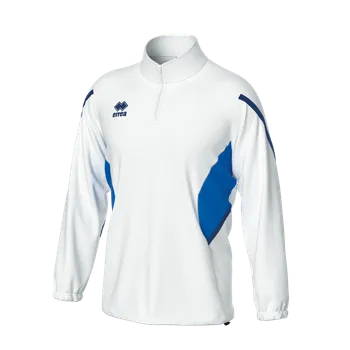Fotbal ERREA´ ERREA tréninková mikina CHARLES BARVA: bílá - modrá - tmavě modrá, Velikost: XXS