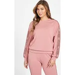 GUESS dámská mikina Darla růžová M