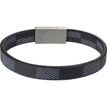 Náramek Free Style Kožený náramek pro muže MCBSS122B